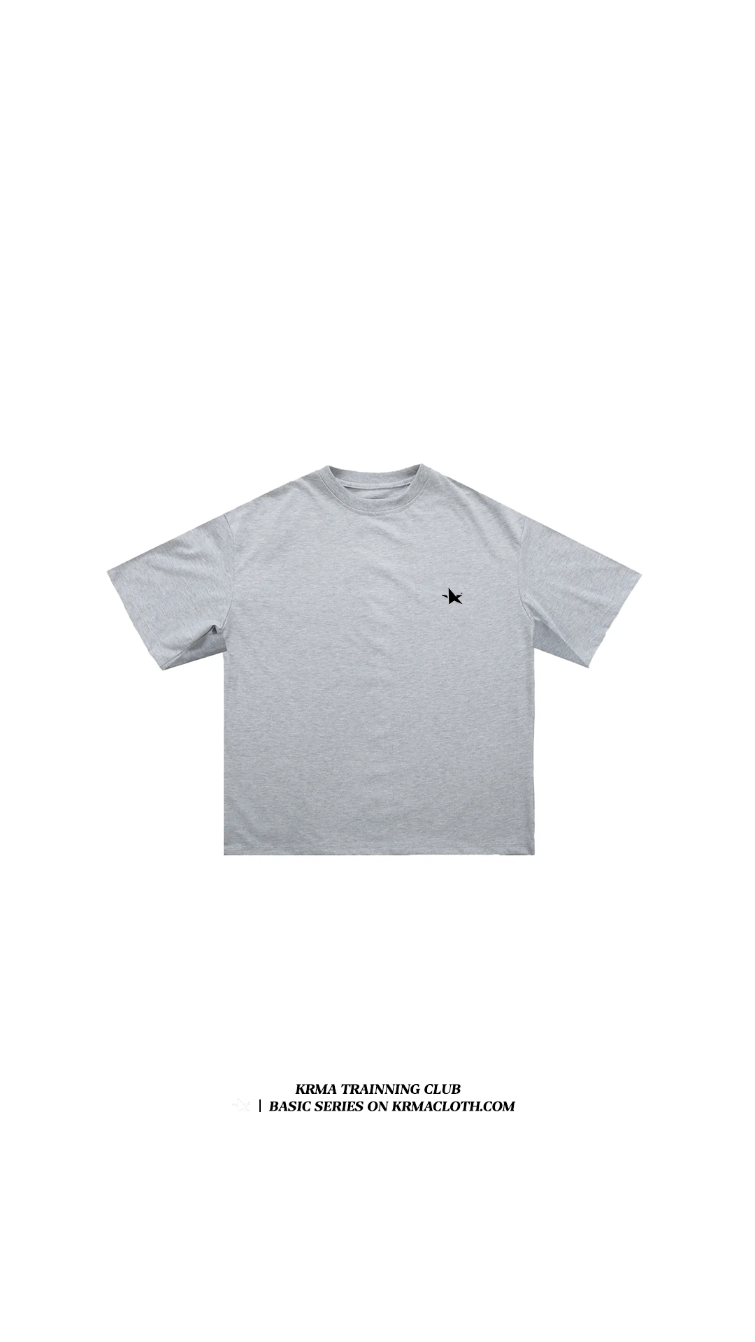 Oversize Tee / Basic Series Gris