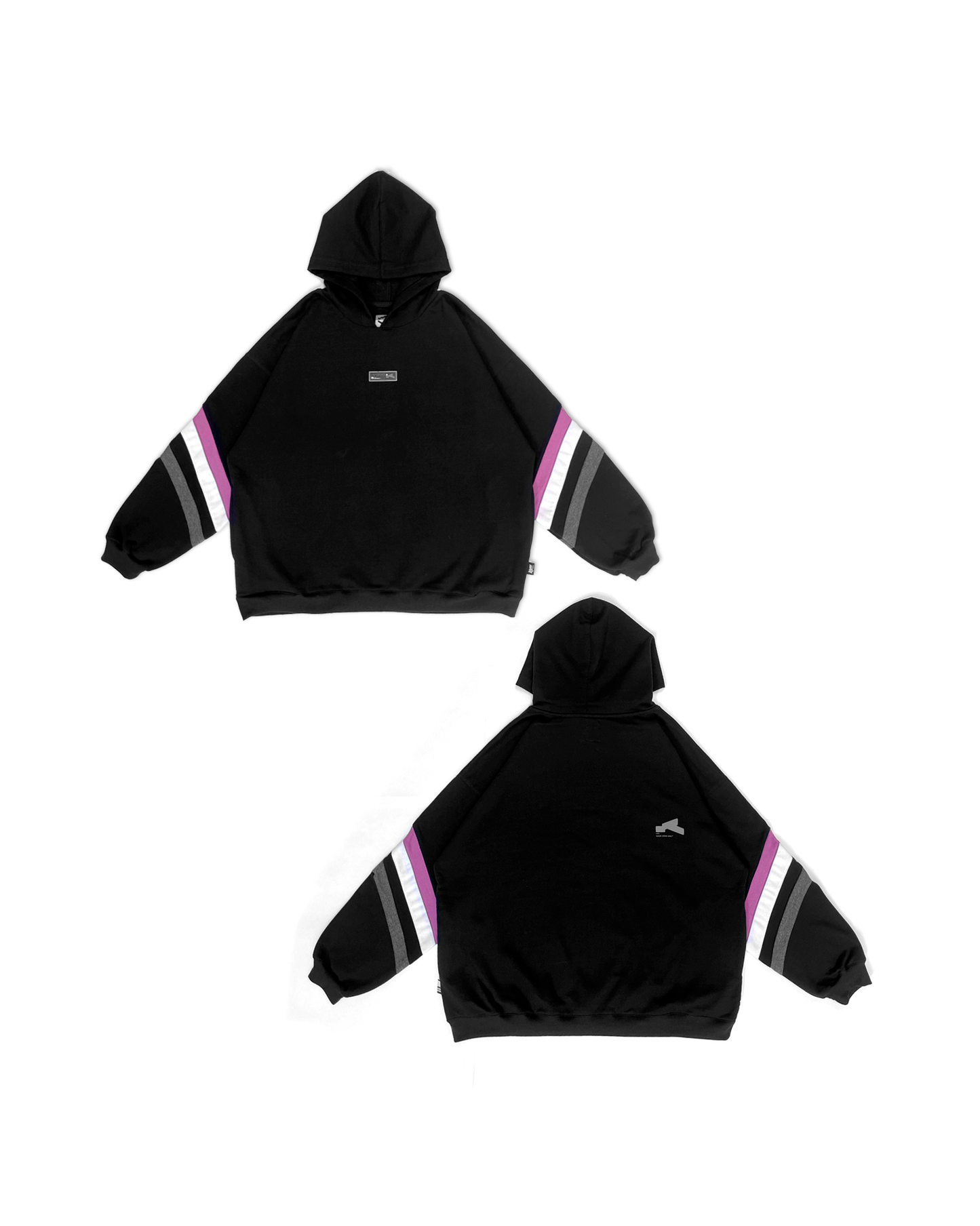 Hoddie "Flame" en color malva